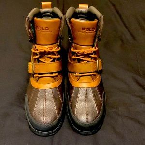 Polo by Ralph Lauren Brown Mens Boots Size 12